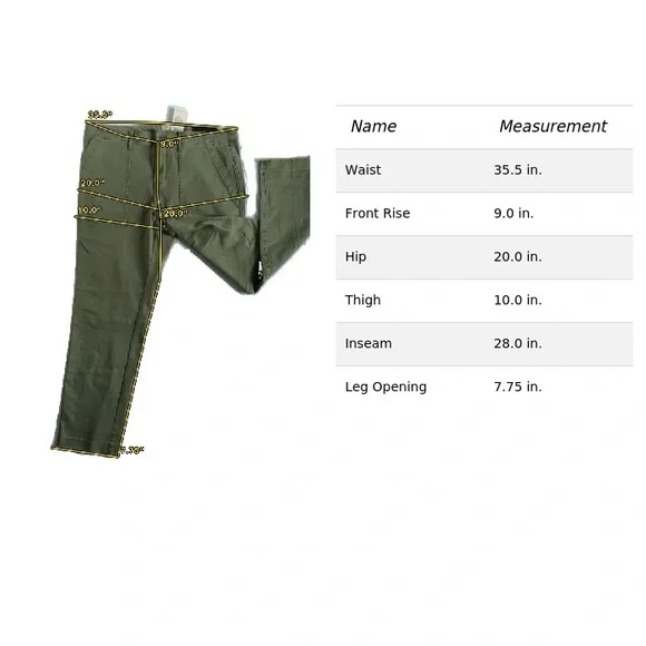 Sanctuary Olive Green Standard Surplus Pants - Picture 13 of 15